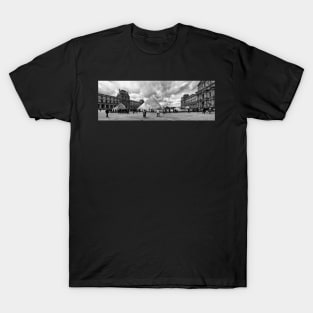 Storms Descending on the Louvre T-Shirt